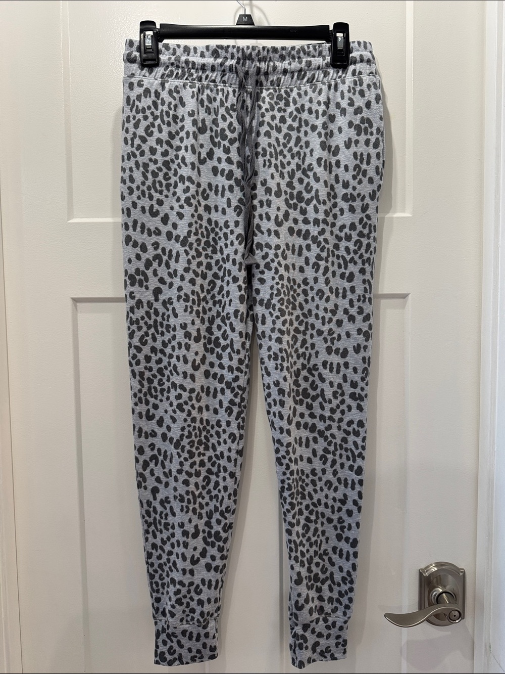 Jaclyn Intimates Women’s Leopard Print Jogger Pants Size Small